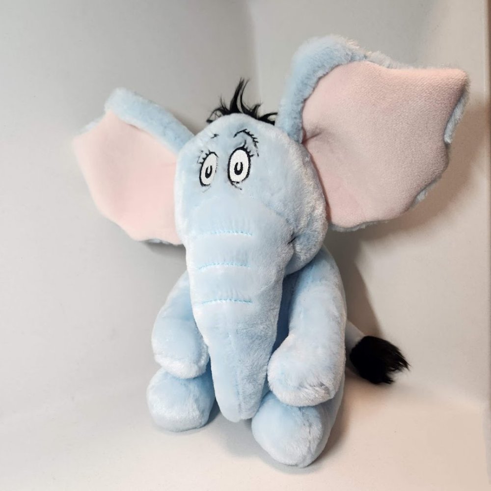Horton Hears a Who Dr. Seuss Plush Toy Elephant Plushie Stuffed Animal Christmas